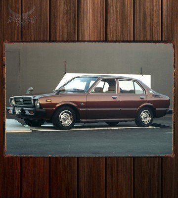 Металлическая табличка Toyota Corolla 4-door Sedan (E31)